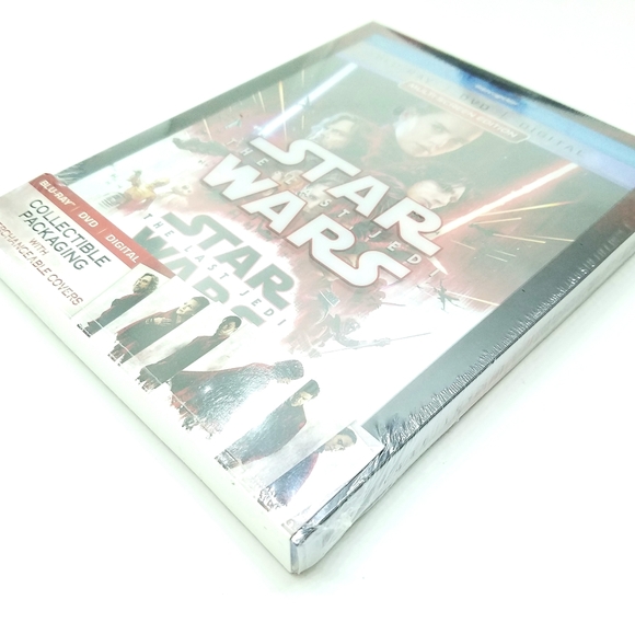 Star Wars: THE LAST JEDI Walmart Exclusive BluRay - Picture 5 of 5